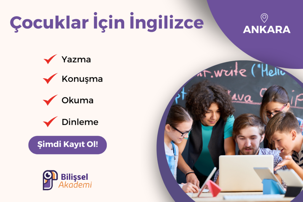çocuklar için İngilizce