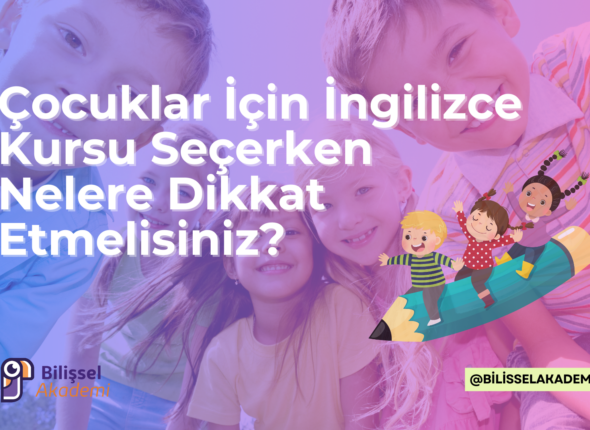 Çocuklar İçin İngilizce Kursu