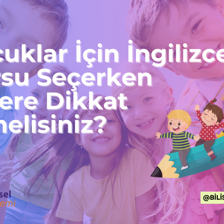 Çocuklar İçin İngilizce Kursu