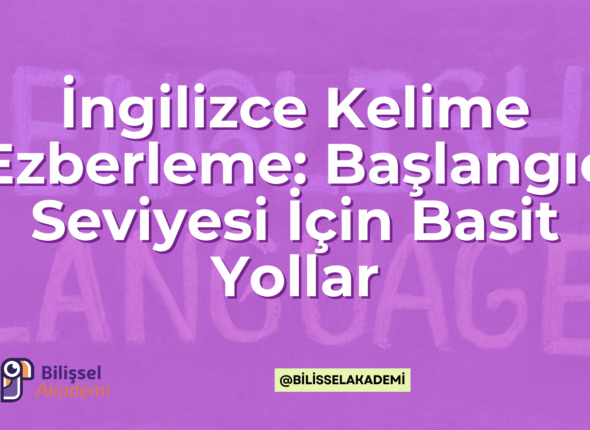 İngilizce Kelime