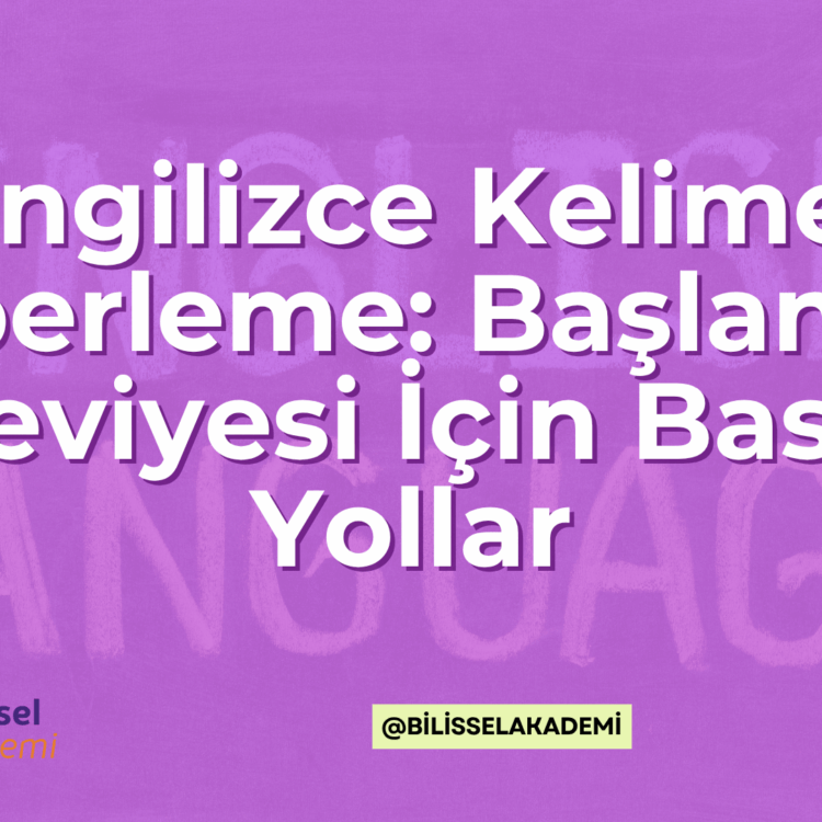 İngilizce Kelime